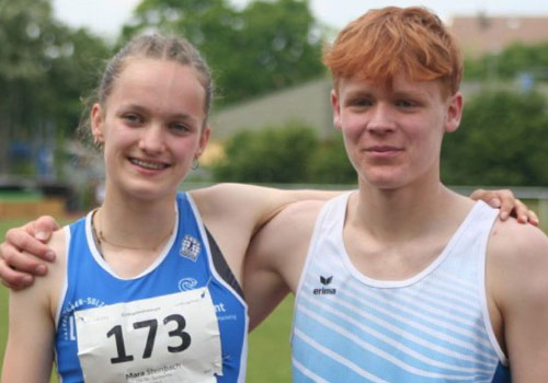 Mara Steinbach und Cedric Wenzelburger